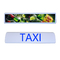 تابلوی سقف تاکسی LED خالی P7 تابلوی سقف خودرو سفارشی 20 وات