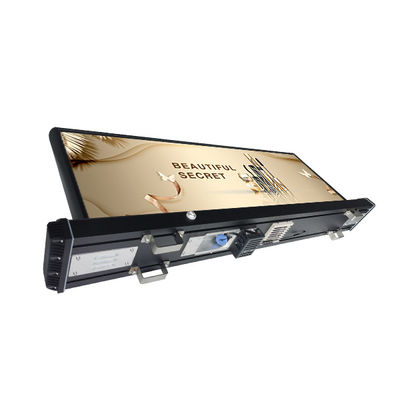 Remote Control P2.5 Taxi Roof Display LED 4G WiFi IP56 ضد آب